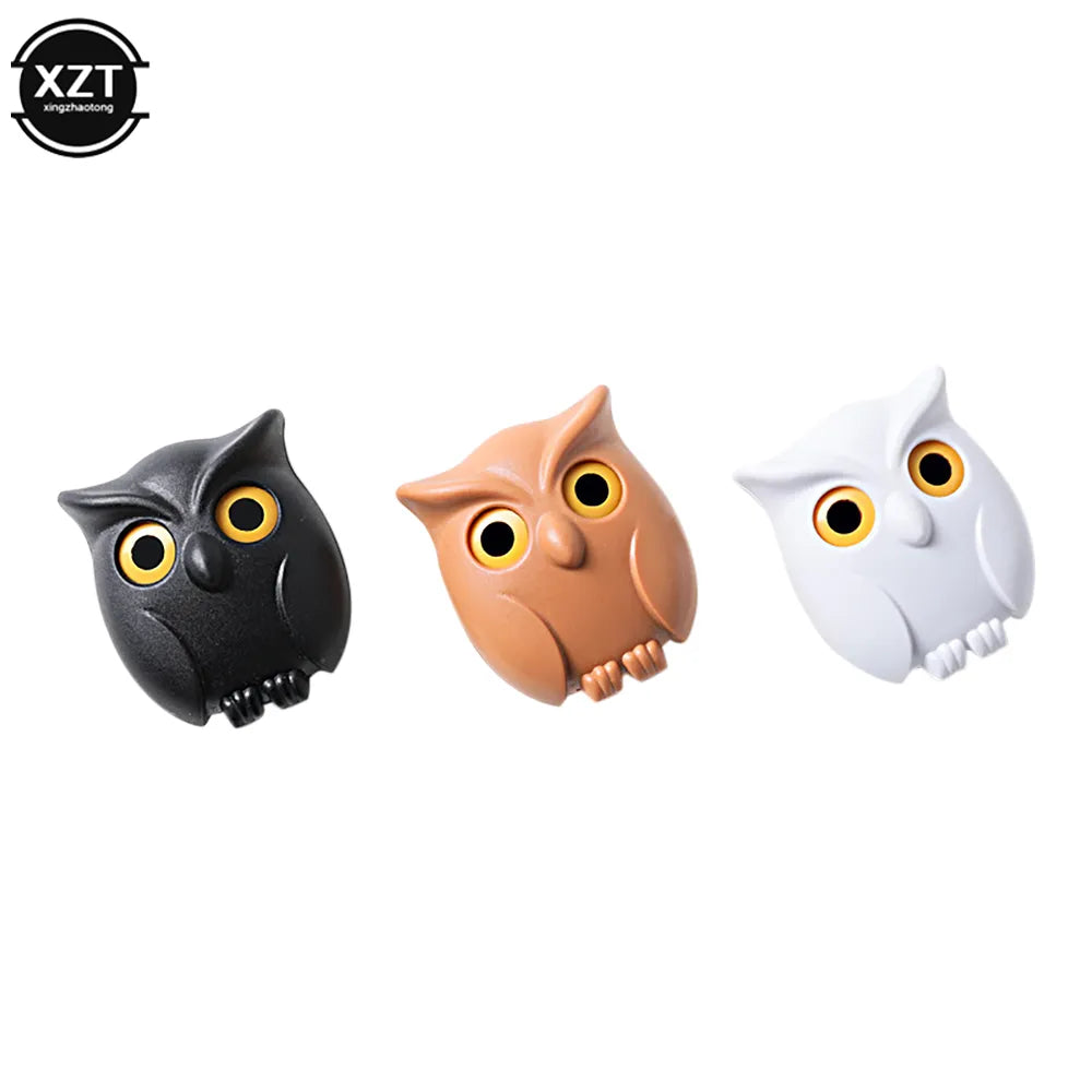 Night Owl Magnetic Keychain