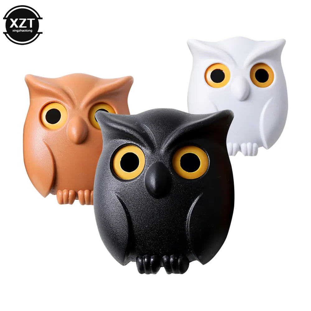 Night Owl Magnetic Keychain