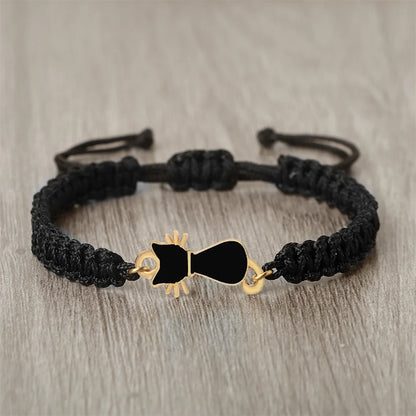 Important Woven Adjustable Cat Bracelet (Awareness Bracelet)