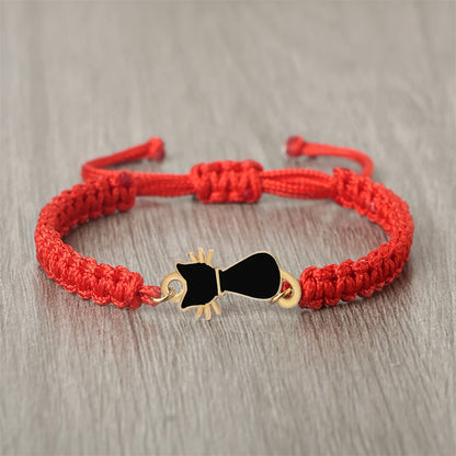 Important Woven Adjustable Cat Bracelet (Awareness Bracelet)