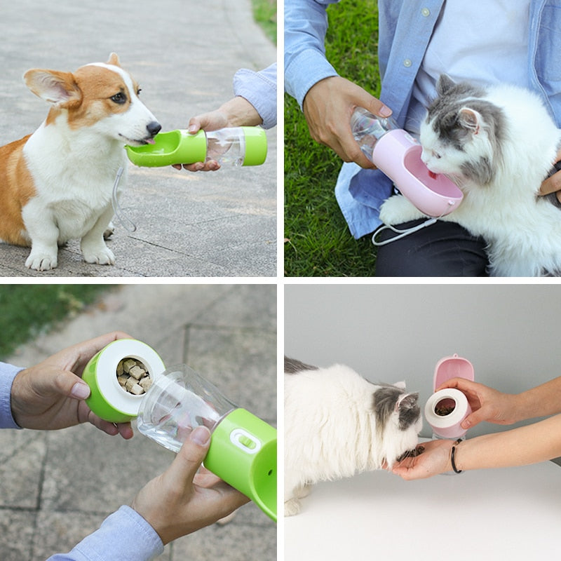 Portable Pet Water Bottle Feeder