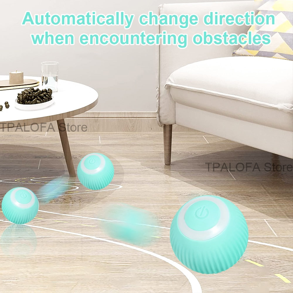 Automatic Spinball Pet Toy