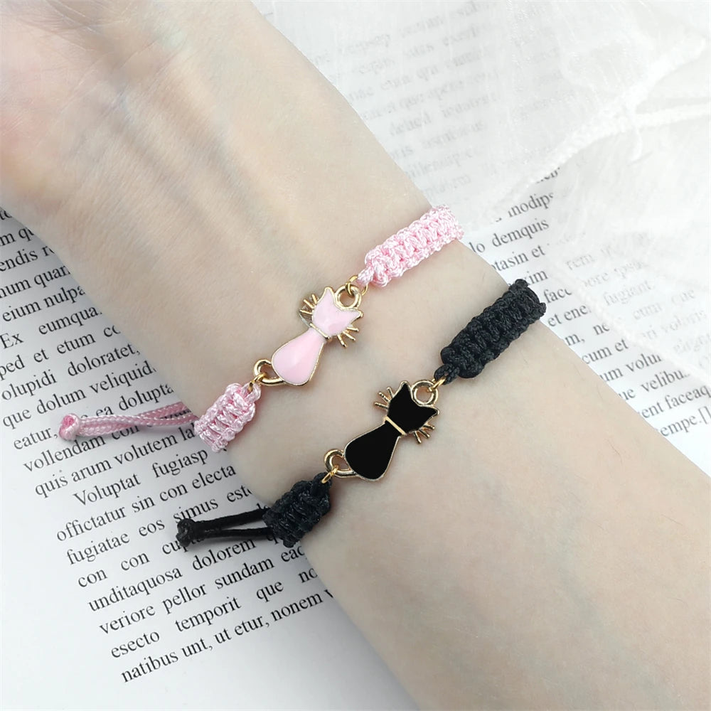 Important Woven Adjustable Cat Bracelet (Awareness Bracelet)